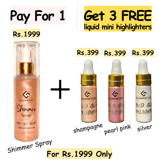 Shimmer Spray + All 3 Testers (Free)
