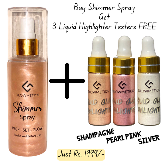Shimmer Spray + All 3 Testers (Free)