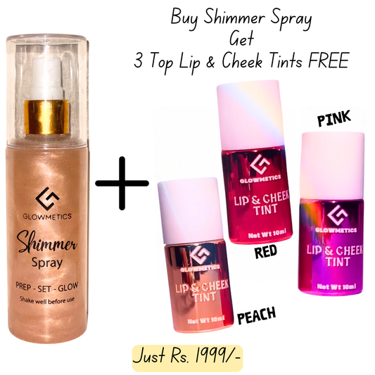 Shimmer Spray + 3 Top Tints (Free)