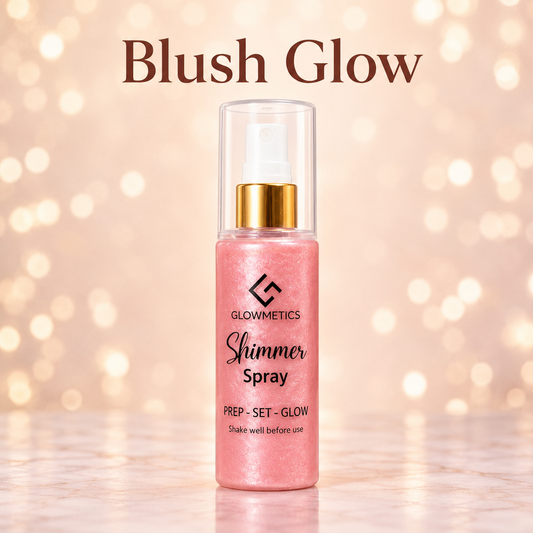 Shimmer Spray – Blush Glow
