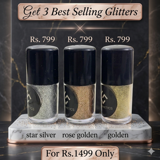 Trio Glitter Pack - Set of 3 Glitters