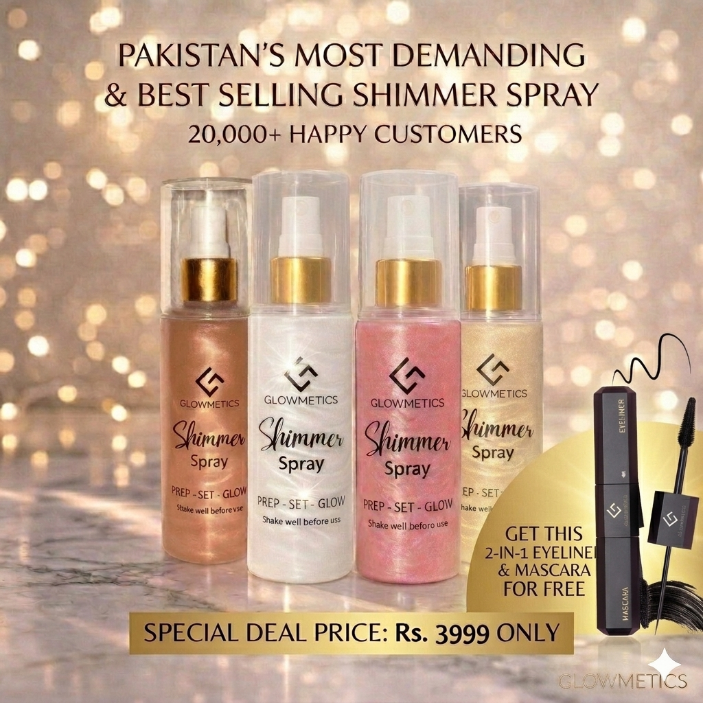 Pack of 4 - All 4 Shimmer Sprays + FREE 2-in-1 Eyeliner & Mascara