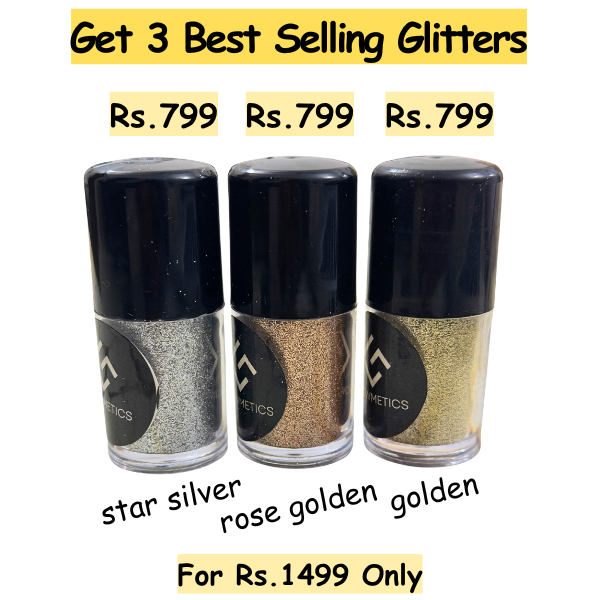 Trio Glitter Pack - Set of 3 Glitters